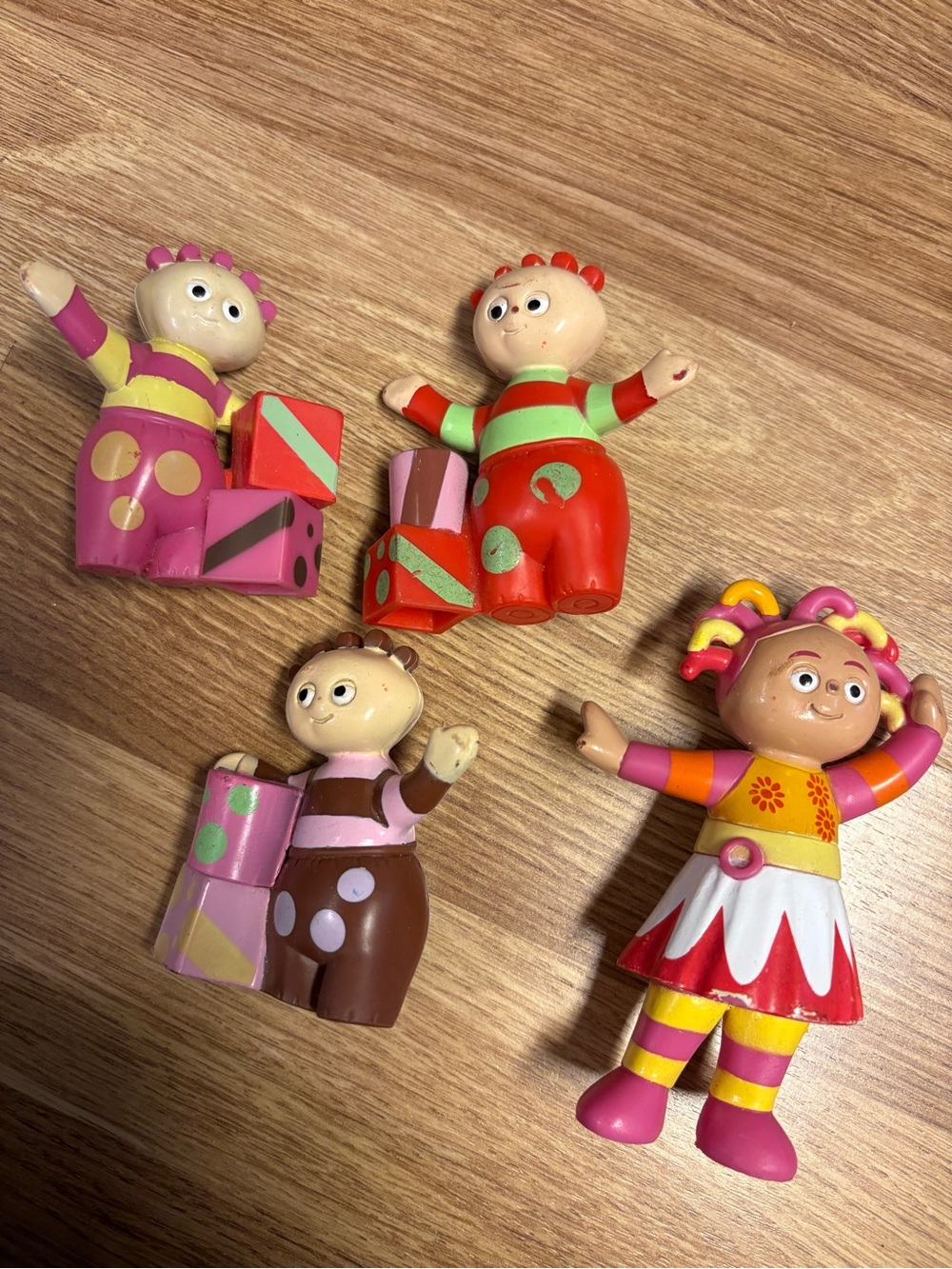 In the Night Garden Tombliboo Unn Eee 2006 Hasbro PVC FIGUREs Lot Vintage Toys